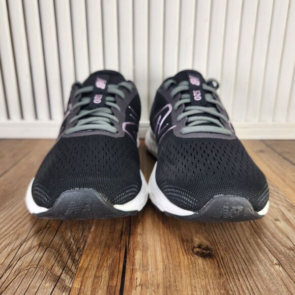 New Balance 520 v8 Womens Sz 8.5 Black White Running Gym Sneakers Shoes W520LB8 - Picture 3 of 11